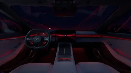 小鹏P7新车预热：搭载同级最大87英寸AR-HUD、行业首发Touch Pad